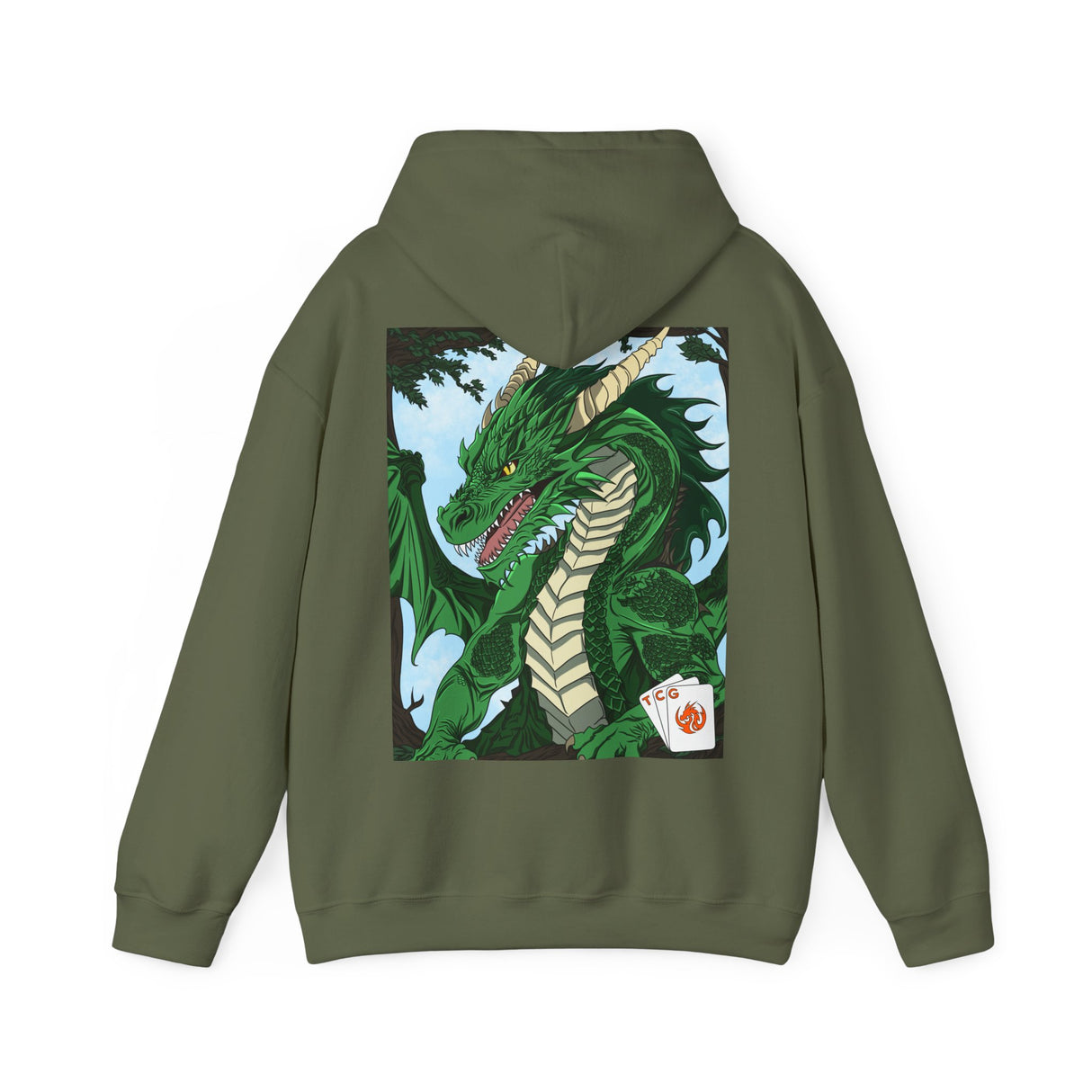 Unisex Heavy Blend™ Hoodie - Sylvatrix, the Verdant Sentinel