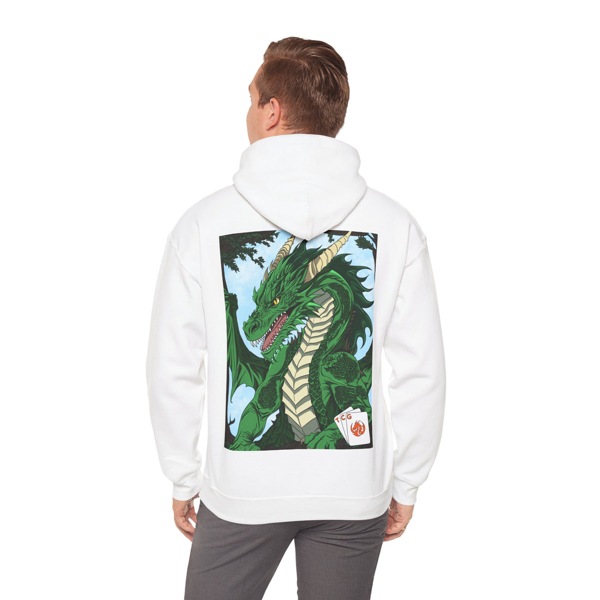 Unisex Heavy Blend™ Hoodie - Sylvatrix, the Verdant Sentinel