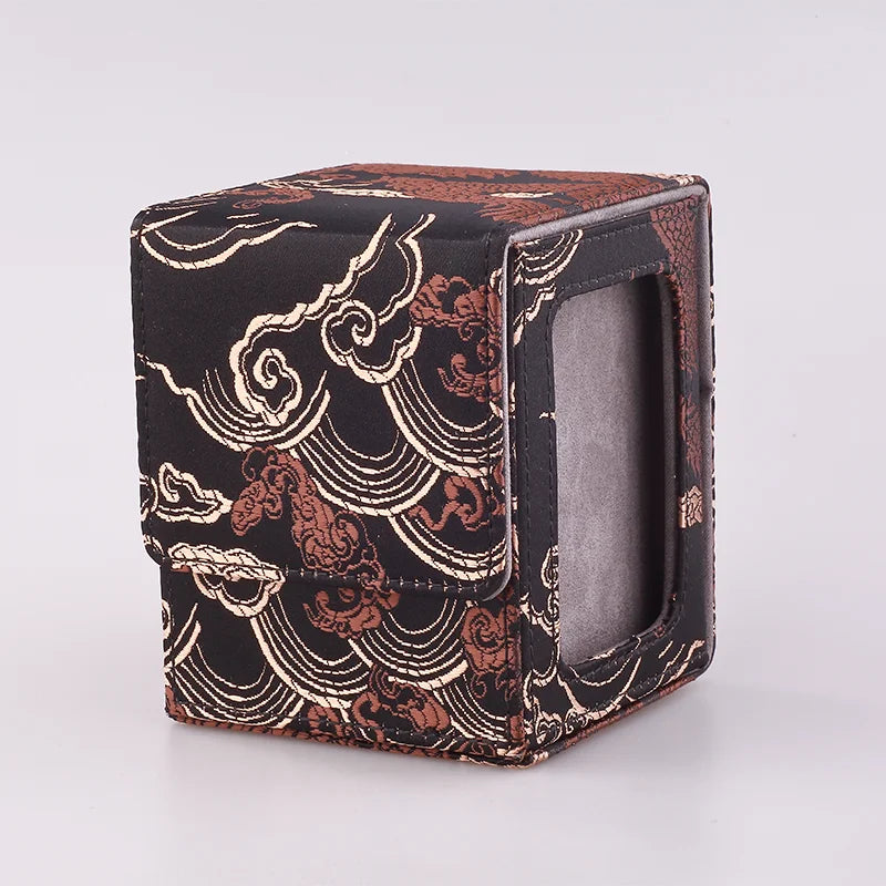 120+ Trading Card Deck Box with Display Window MTG PTCG TCG Board Games Collectible Card Cases YGO Magnetic Organiser Case Gift