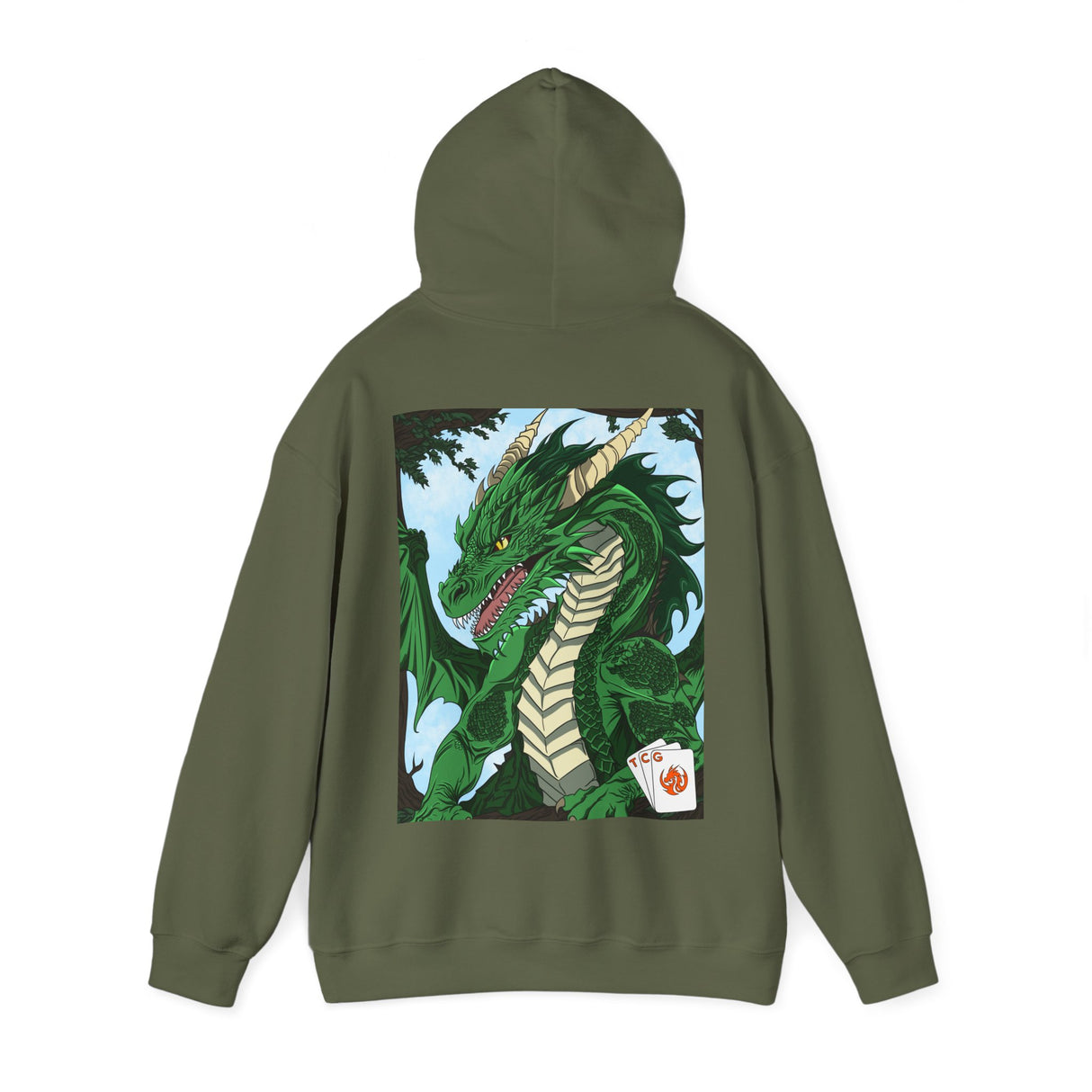 Unisex Heavy Blend™ Hoodie - Sylvatrix, the Verdant Sentinel