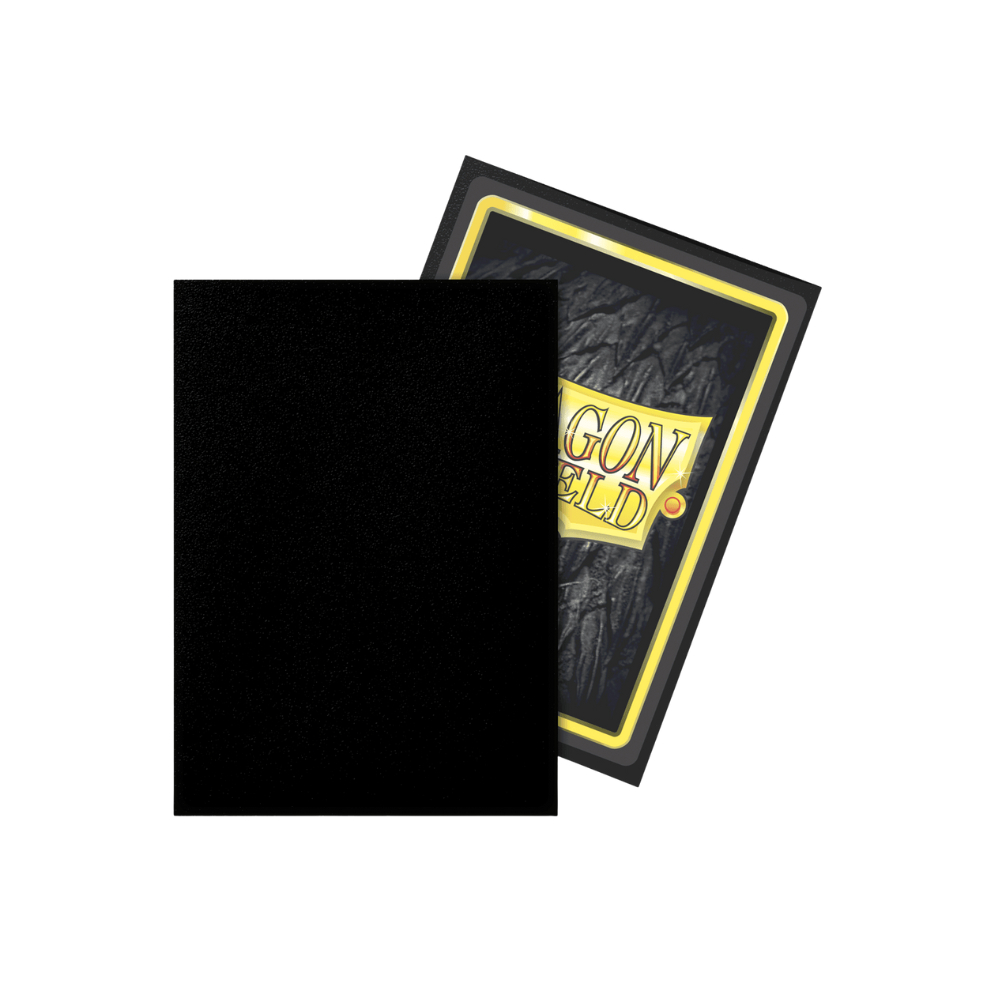 Dragon Shield – Black Matte Outer Sleeves (100)