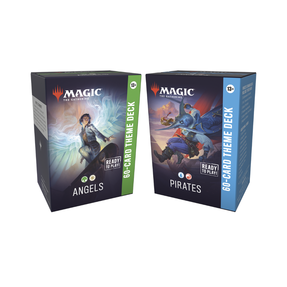 Magic: The Gathering 60-Card Theme Decks – Angels and Pirates – Ready to Play Starter Decks from Lorwyn Eclipsed