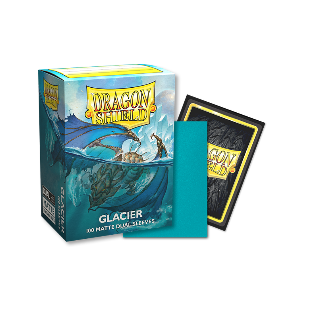 Dragon Shield – Glacier Miniom Matte Dual Sleeves Standard Size (100)