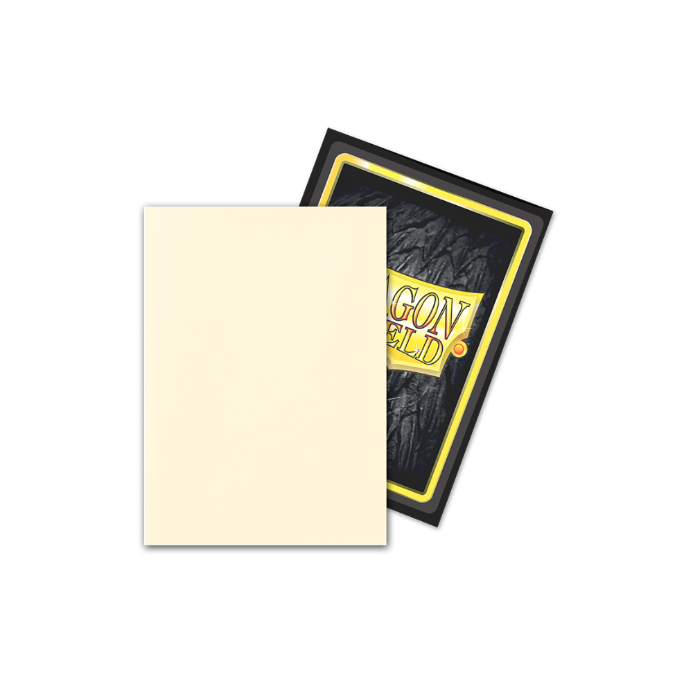 Dragon Shield – Valor Cream Matte Dual Sleeves Standard Size (100)