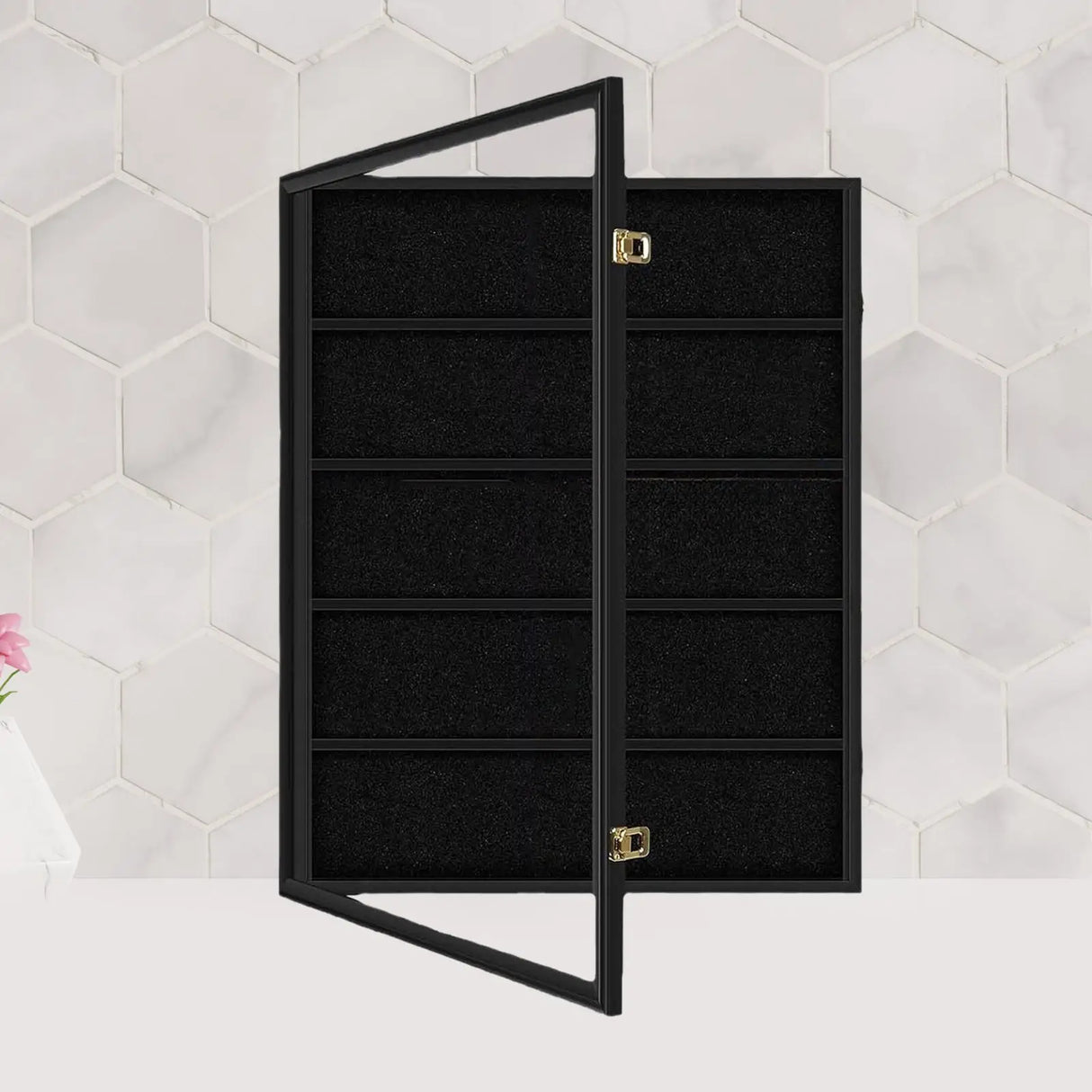 Wall-Mounted Trading Card Display Case – Showcase Cabinet for MTG, Pokémon, Yu-Gi-Oh! & Sports Cards