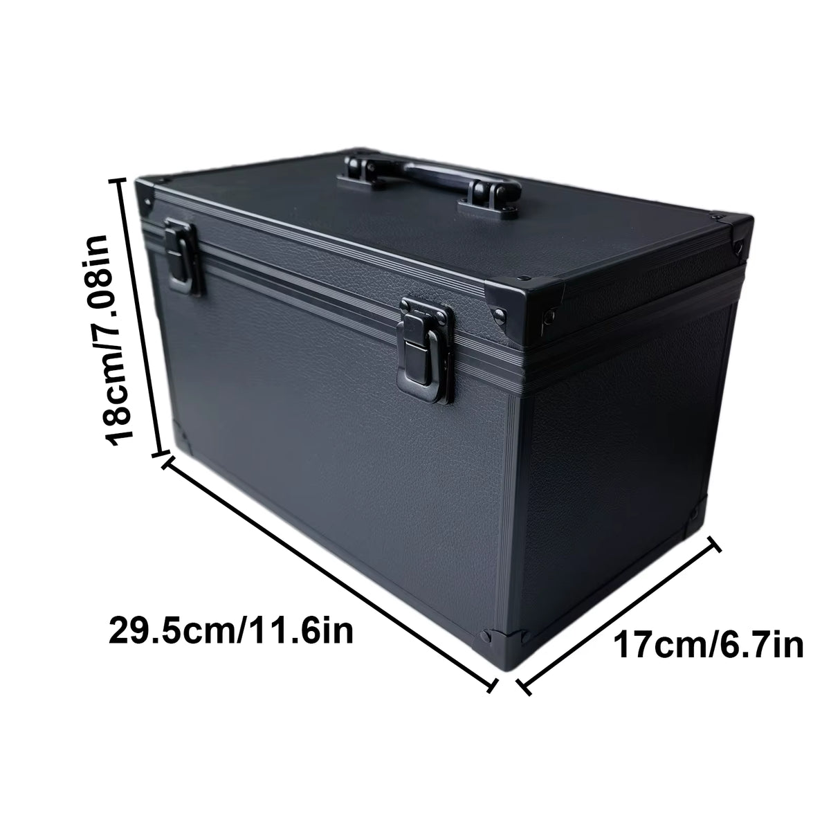 Portable Graded Card Storage Case – Holds 45–60 PSA, BGS, CGC Slabs | Secure Collector Carry Box