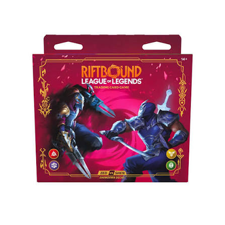 Riftbound: League of Legends
TCG - Vendetta Showdown
Deck: Zed Vs Shen