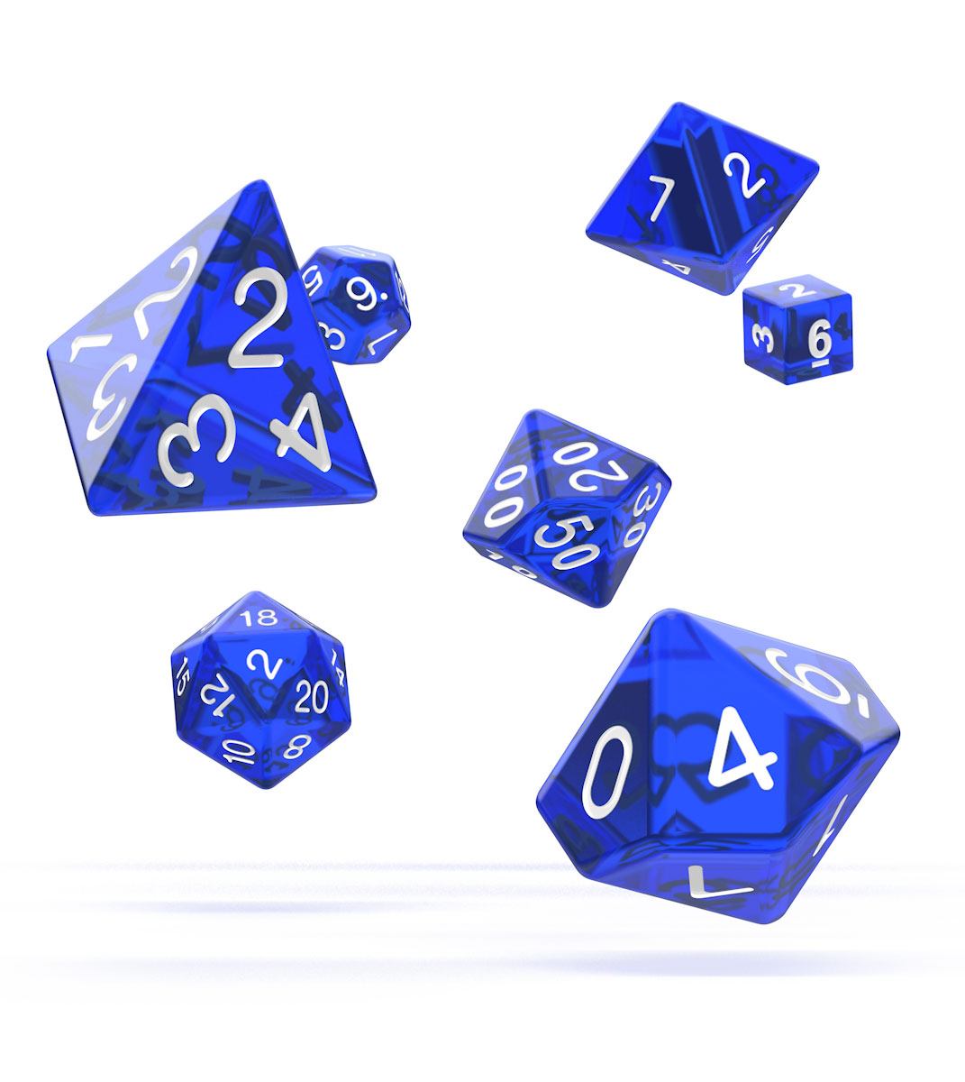 Oakie Doakie Dice RPG Set Translucent