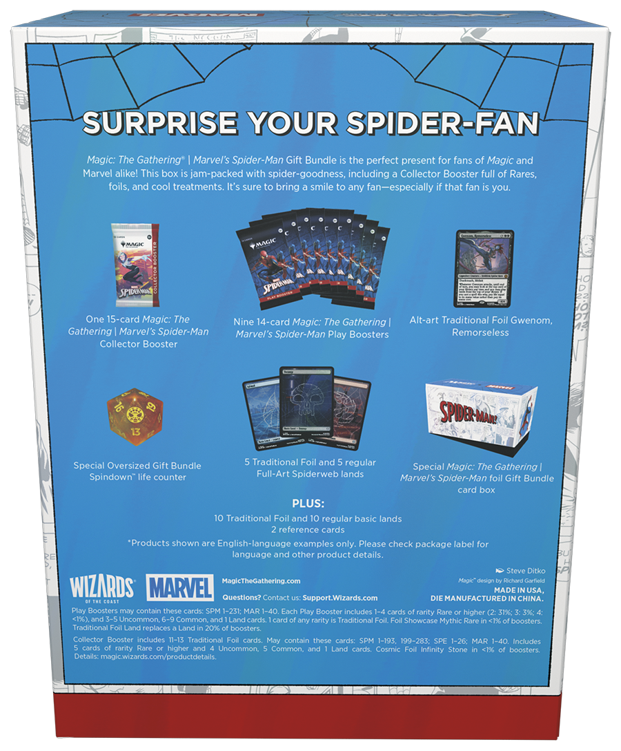 Magic The Gathering: Marvel Spider-Man Gift Bundle