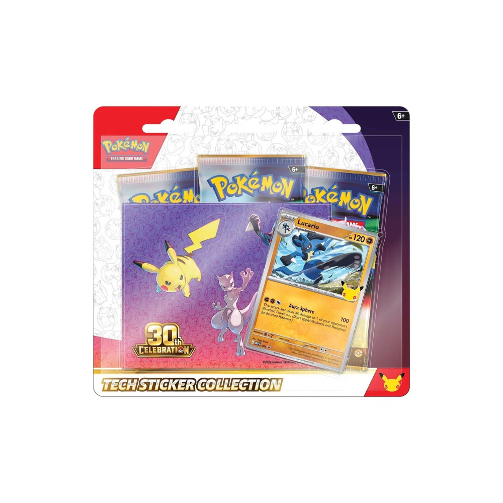 Pokémon TCG: 30th Celebration Tech Sticker Collection
