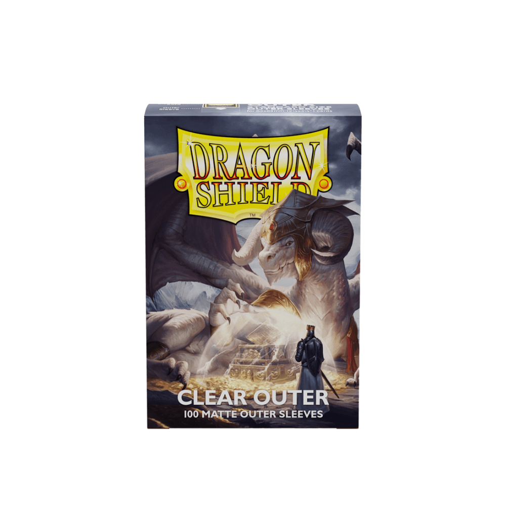Dragon Shield – Clear Matte Outer Sleeves (100 Pack)