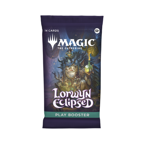 Magic: The Gathering Lorwyn Eclipsed Play Booster Pack – Front View – 14-Card Sealed Booster