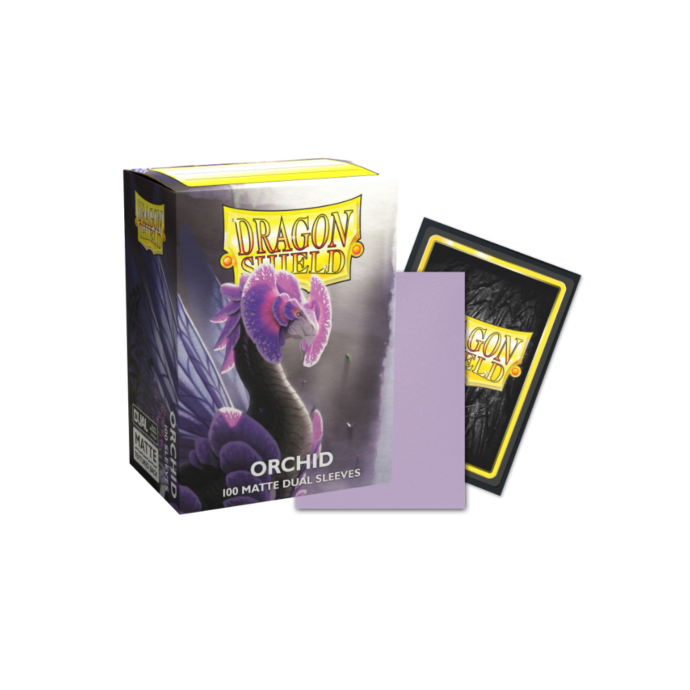 Dragon Shield – Orchid Matte Dual Sleeves Standard Size (100)