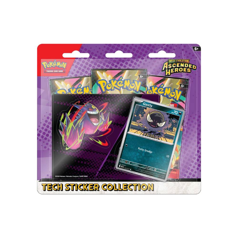 Pokémon TCG: Mega Evolution – Ascended Heroes Tech Sticker Collection