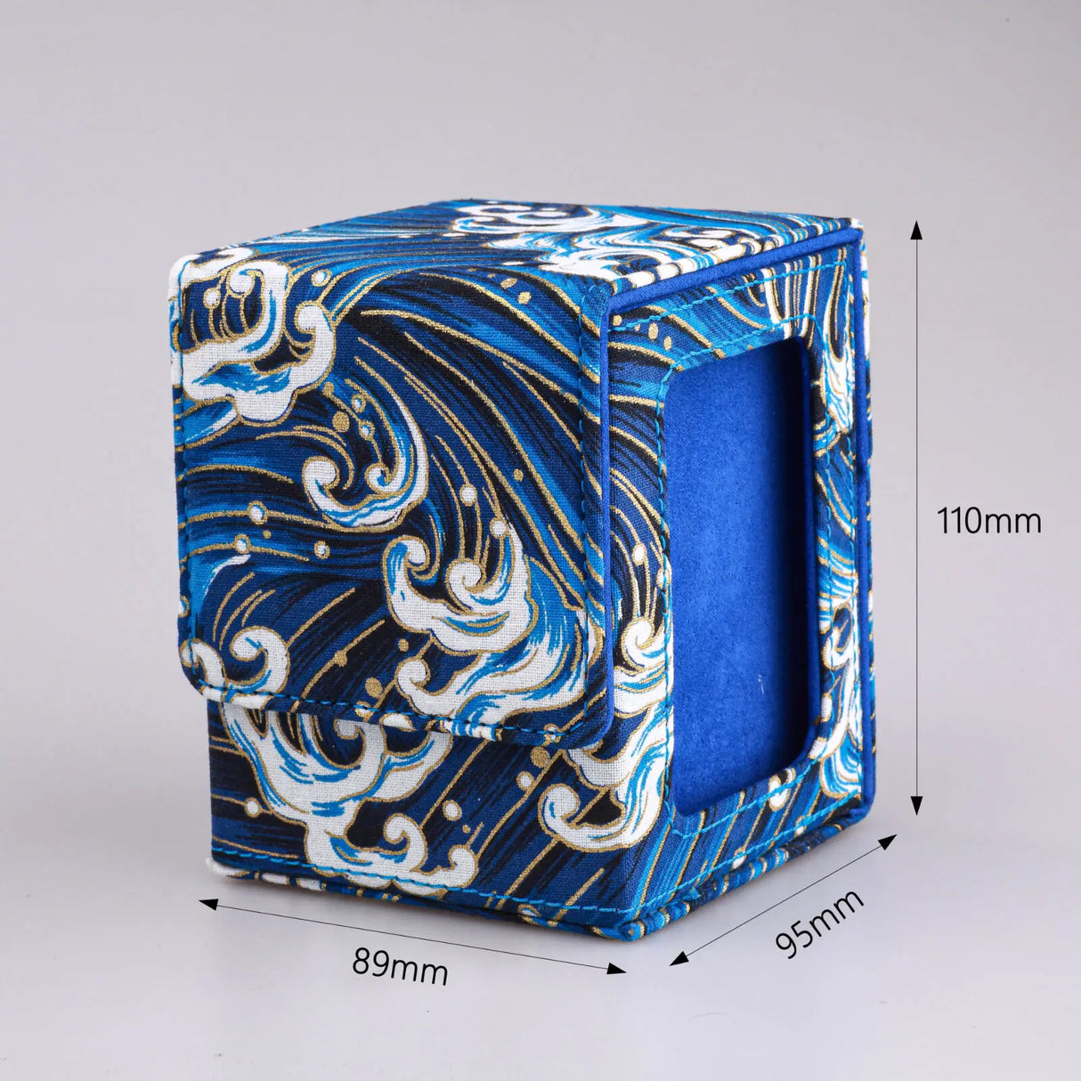 120+ Card Deck Box with Display Window – Magnetic Closure, Premium Storage Case for MTG, Pokémon, Yu-Gi-Oh!