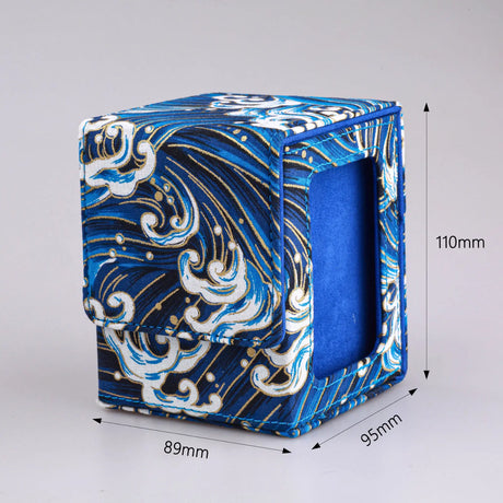 120+ Card Deck Box with Display Window – Magnetic Closure, Premium Storage Case for MTG, Pokémon, Yu-Gi-Oh!